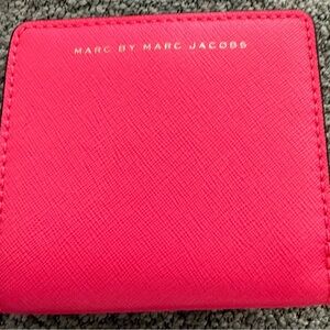 Marc by Marc Jacobs Vibrant Pink Wallet.